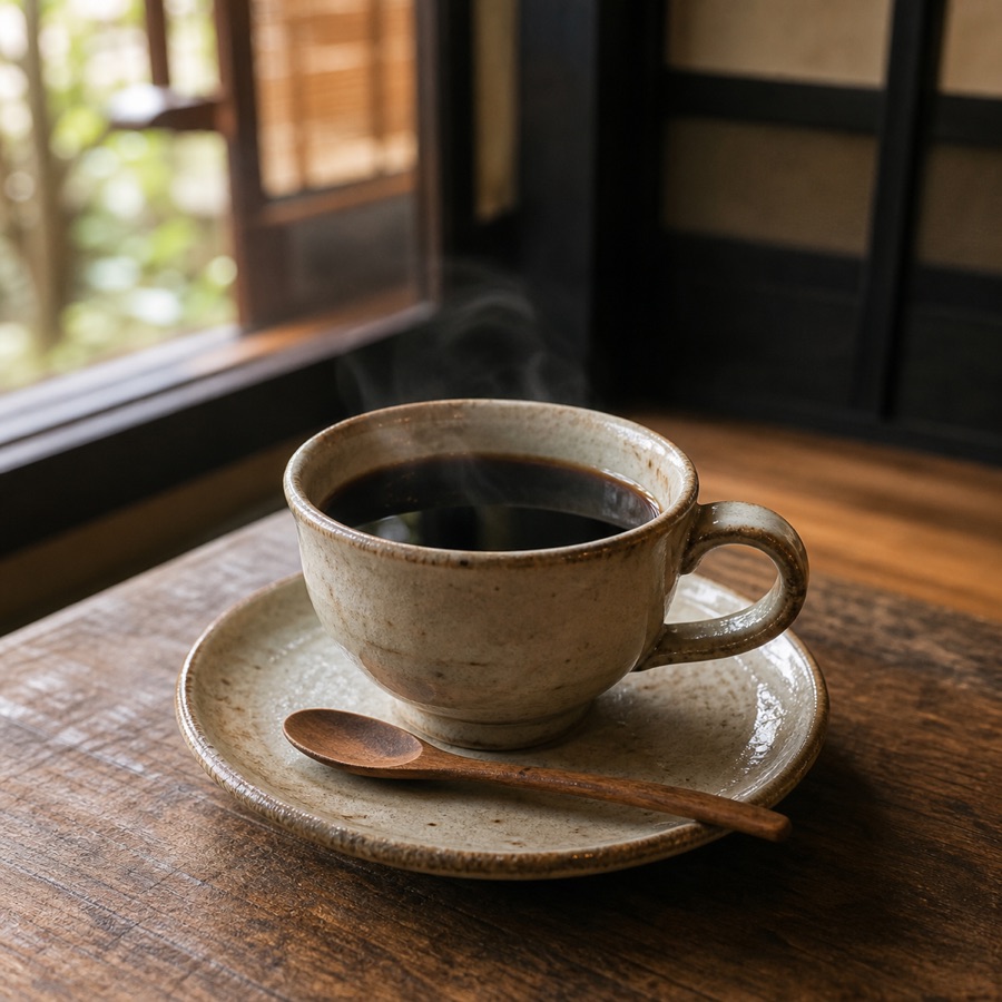 一杯ずつ手淹れするコーヒー
