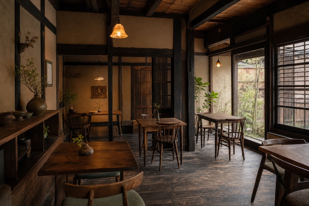 町家の店内