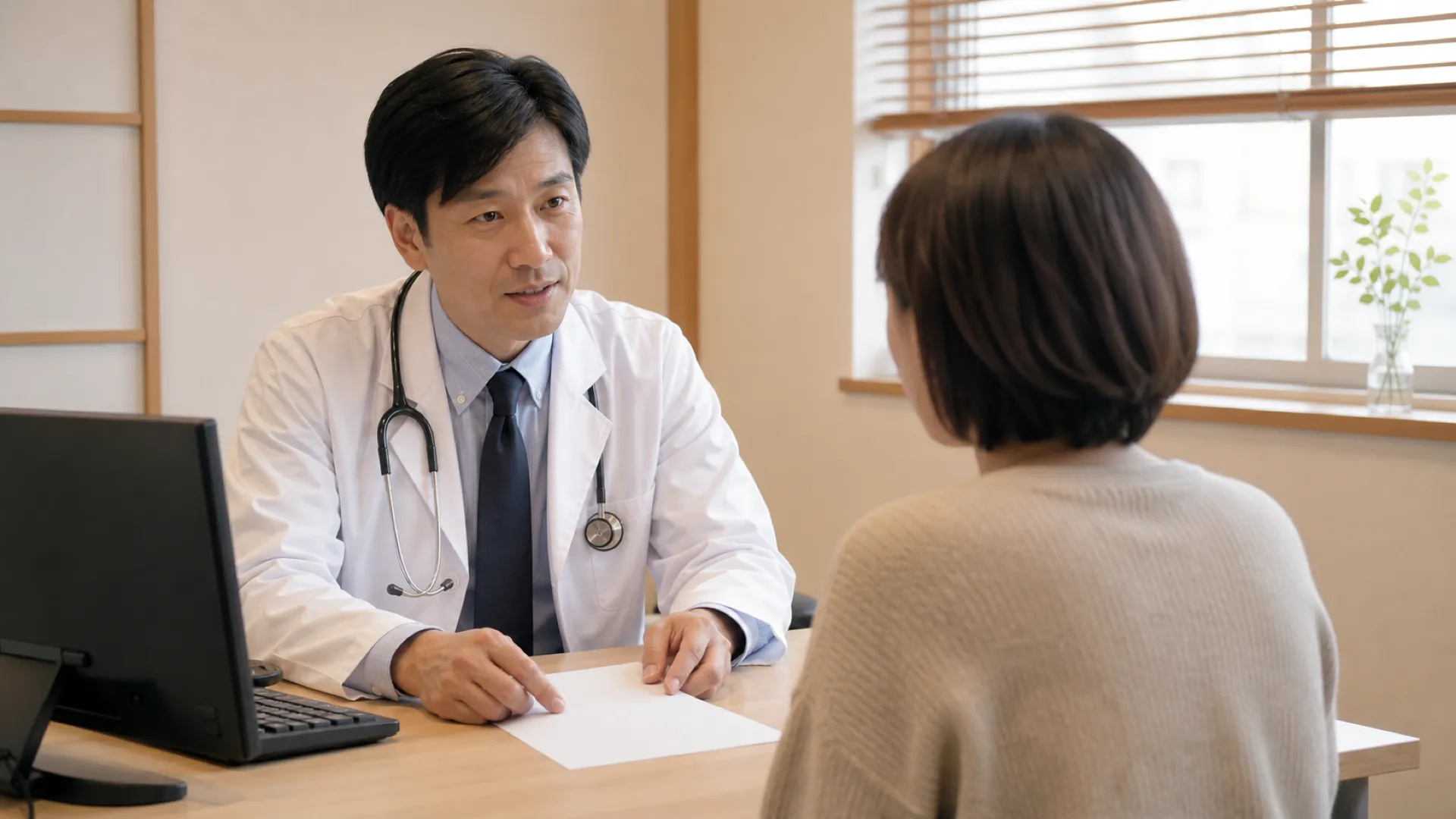 医師の診察の様子(イメージ)